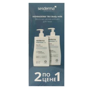 ПРОМОНАБОР SESDERMA: HIDRADERM TRX Body milk Молочко увлажняющее д/тела, 400 мл + HIDRADERM TRX Body