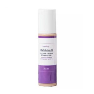 JIGOTT, Тональный крем Vita Solution 12 Anti-Aging Collagen Foundation № 13, 100 мл