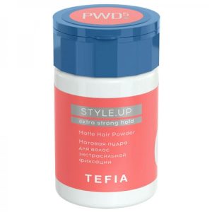 TEFIA, Матовая пудра для волос экстрасильной фиксации Style Up, 8 гр