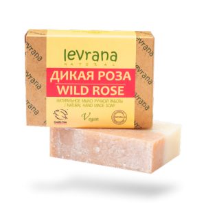 LEVRANA, Натуральное мыло ручной работы Роза, 100 гр