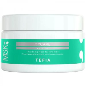 TEFIA, Уплотняющая маска для тонких волос Volume Mycare, 250 мл
