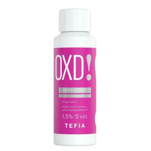 TEFIA, Крем-окислитель для окрашивания волос 1,5% (5 Vol) Color Oxycream MyPoint, 60 мл