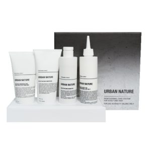 URBAN NATURE, Набор для профессионалов с увлажняющим шампунем, 250/250/100/200 мл