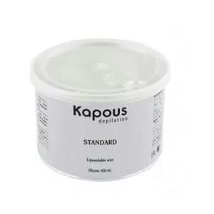 KAPOUS, Жирорастворимый воск с оксидом цинка в банке Depilation, 400 мл