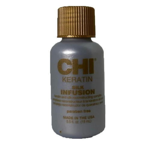 CHI, Кератиновый шелк для волос Keratin Silk Infusion, 15 мл