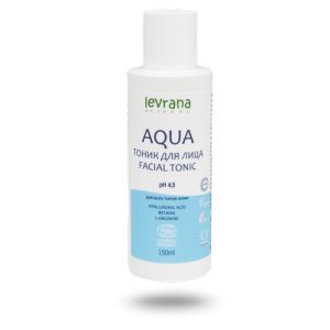 LEVRANA, Тоник для лица "AQUA", ECOCERT, 150 мл