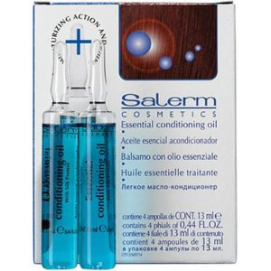 SALERM, Легкое масло-кондиционер для волос Essential Conditioning Oil, 1х4х13 мл