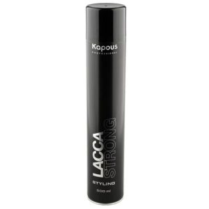 KAPOUS, Лак аэрозольный для волос сильной фиксации, 500 мл