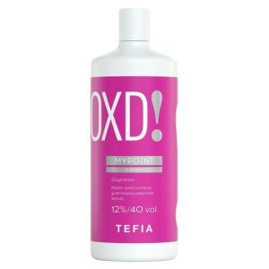 TEFIA, Крем-окислитель для окрашивания волос 12% (40 Vol) Color Oxycream MyPoint, 900 мл