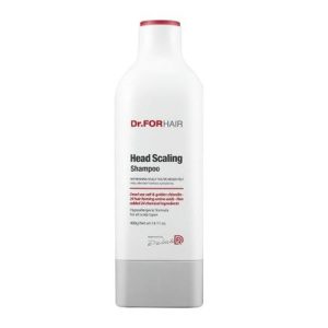 DR.FORHAIR, Шампунь детокс бессульфатный с морской солью для всех типов волос Head Scaling, 400 мл