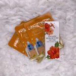 EKEL, Набор Крем для рук с гибискусом 100 мл, Тканевая маска для лица с коэнзимом, 3 шт