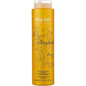KAPOUS, Увлажняющий шампунь для волос с маслом Арганы Fragrance Free Arganoil, 300 мл