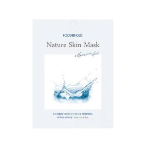 FOODAHOLIC, Тканевая маска для лица с гиалуроновой кислотой Nature Skin Mask, 25 гр