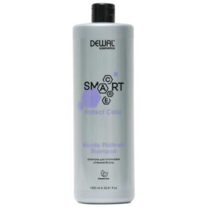 DEWAL, Шампунь для платиновых оттенков блонд Smart Care Protect Color, 1000 мл