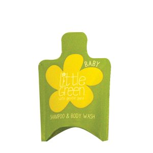 LITTLE GREEN, Шампунь и гель для тела Без слез Shampoo & Body Wash Baby, 14,8 мл