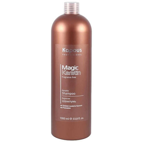 KAPOUS, Кератин шампунь для волос Magic Keratin, 1000 мл