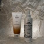 FOUR REASONS, Набор FOUR REASONS Color Mask Тонирующая маска для поддержания цвета окрашенных волос Toffee Ириска, 200 мл + FOUR REASONS, Спрей для кристального блеска и суперсильной фиксации Original, 250 мл