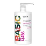 OLLIN, Шампунь восстанавливающий с экстрактом репейника Ollin Basic Line, 750 мл