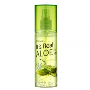 FARMSTAY, Увлажняющий мист-гель с экстрактом алоэ It’s Real Gel Mist Aloe, 120 мл