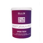 OLLIN, Осветляющий порошок для открытых техник обесцвечивания волос Blond Performance Open Tech, 500 г