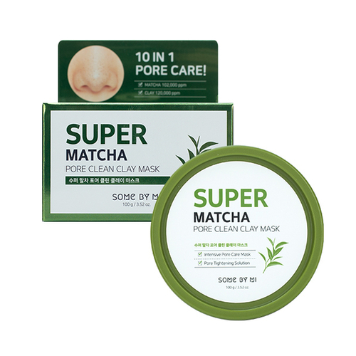 SOME BY MI, Очищающая глиняная маска для лица с экстрактом чая матча, 100 г — изображение 2
