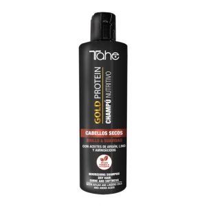 TAHE, Питательный шампунь для сухих волос Gold Protein, 300 мл