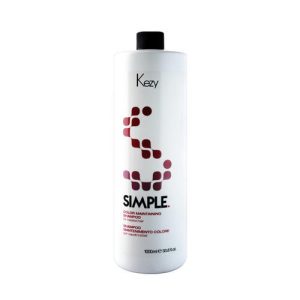 KEZY, Шампунь для поддержания цвета окрашенных волос Simple, 1000 мл