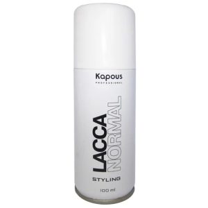 KAPOUS, Лак аэрозольный для волос нормальной фиксации, 100 мл