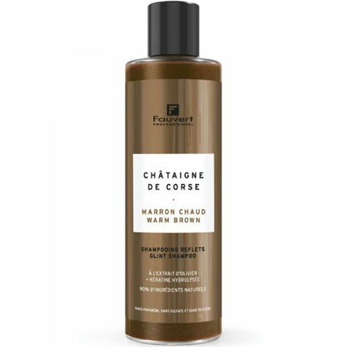 FAUVERT, Шампунь для окрашенных волос Коричневый светлый Reflets, 250 мл