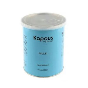 KAPOUS, Жирорастворимый воск с микромикой в банке Depilation, 800 мл