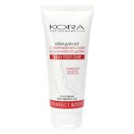 KORA, Крем для ног с эфирными маслами мяты и чайного дерева, 100 мл