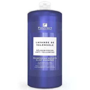 FAUVERT, Шампунь для нейтрализации желтизны волос Лаванда Reflets, 1000 мл
