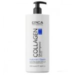 EPICA, Шампунь для увлажнения и реконструкции волос Collagen Pro, 1000 мл