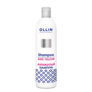 OLLIN, Шампунь антижелтый для волос Silk Touch, 250 мл