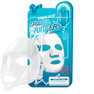 ELIZAVECCA, Маска для лица тканевая AQUA DEEP, POWER RING MASK PACK, 23 мл