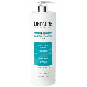 HIPERTIN, Шампунь против перхоти LINECURE Dundruff Control (vegan), 1000 мл
