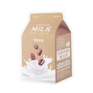A'PIEU Молочная маска с экстрактом кофе Milk One Pack Coffee Milk