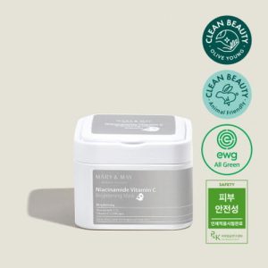 Mary&May Витаминные маски с ниацинамидом и витамином С Niacinanide Vitamin C Brightening Mask (30ШТ))