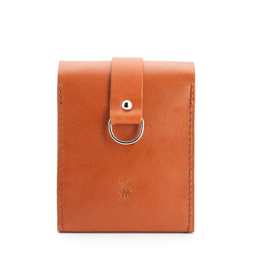 Дорожный чехол MUEHLE, коричневая кожа, без предметов — изображение 2