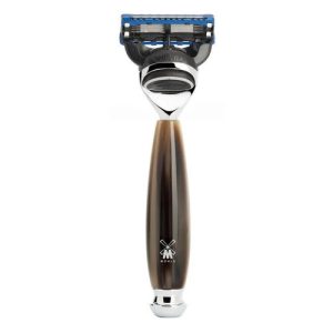 Бритва MUEHLE VIVO, Fusion, смола, цвет рога