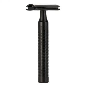 Т-образная бритва MUEHLE ROCCA, сталь, матовая черная, closed comb, уцененный товар