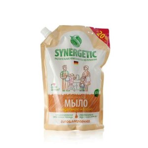 Жидкое мыло Synergetic "Миндальное молочко" дой-пак 750мл