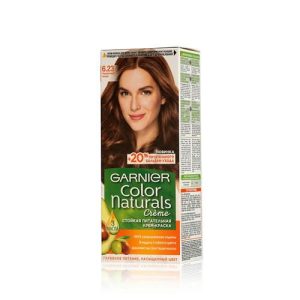 Стойкая крем - краска Garnier Color Naturals для волос 6.23 Перламутровый миндаль