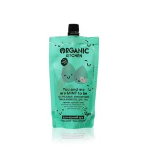 Натуральный тонизирующий скраб - свежесть для лица Organic Kitchen "You and Me are Mint to be" 100мл