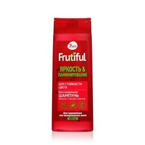 Шампунь для волос 7 days Frutiful " Яркость и Ламинирование " 400мл