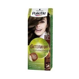 Крем - краска Palette Фитолиния стойкая для волос 600 Светлый каштан 50мл