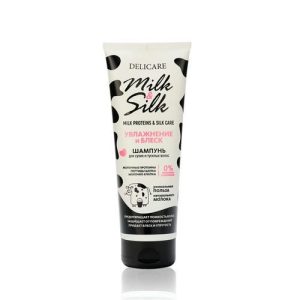 Шампунь для волос Delicare Milk & Silk "увлажнение" 250мл