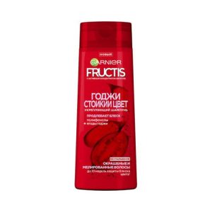 Укрепляющий шампунь Fructis Стойкий цвет для окрашенных и мелированных волос 400мл