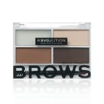 Тени для бровей Relove by Revolution Color Cult Brows, Medium, 3,2г