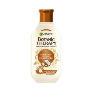 Шампунь для волос Garnier Botanic Therapy "кокосовое молоко и макадамия" для питания и мягкости, 400мл